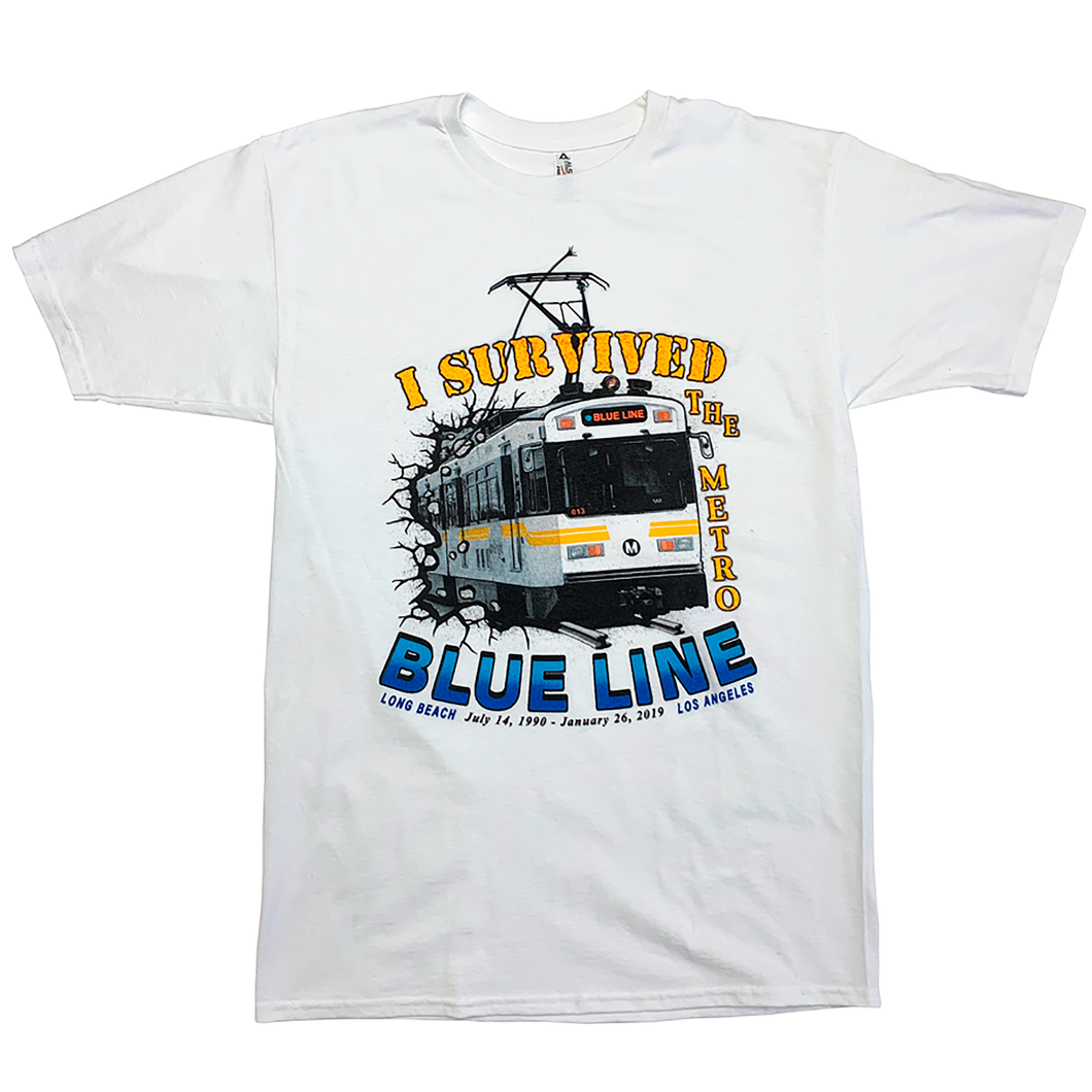 I Survived The Blue Line T-Shirt
